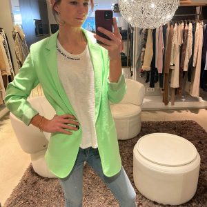 Jasmin jacket - avocado groene blazer Lala Berlin